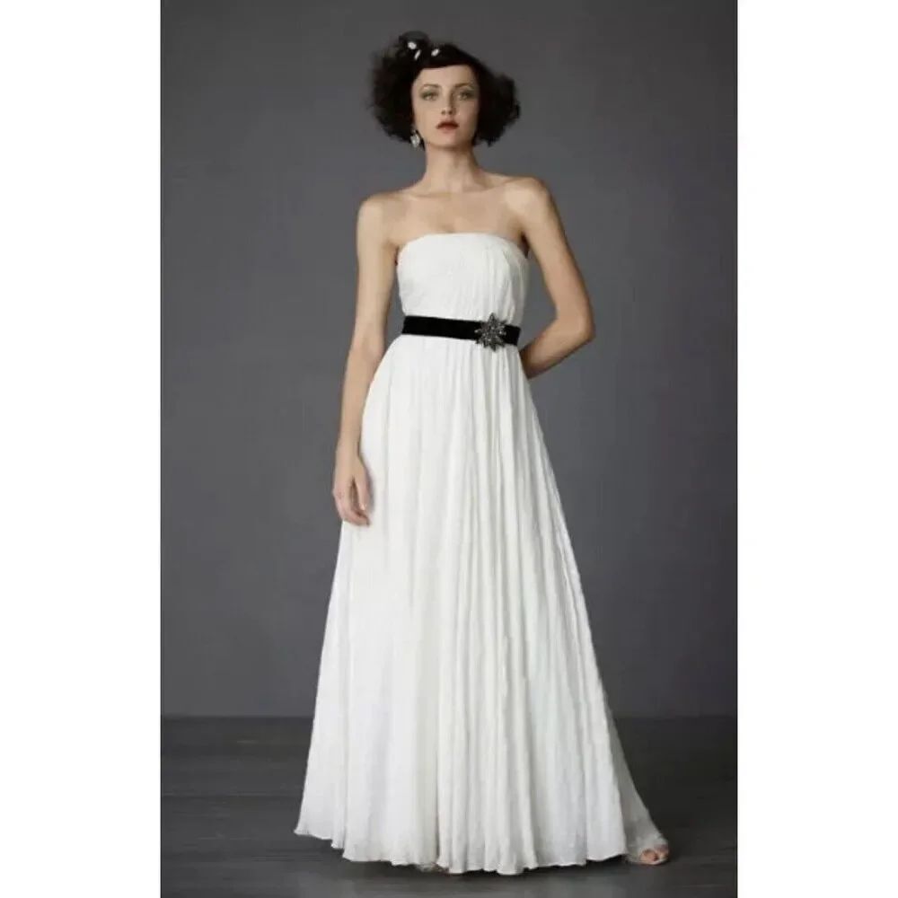 BHLDN Hitherto Astral Embroidered Dress